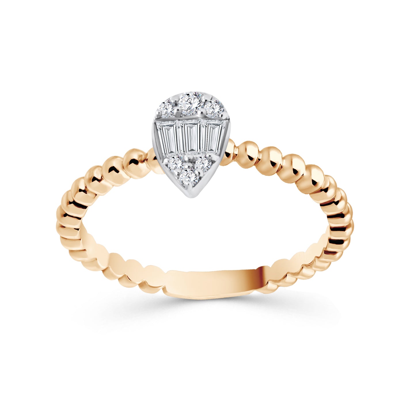 Ring Rose Gold Diamond