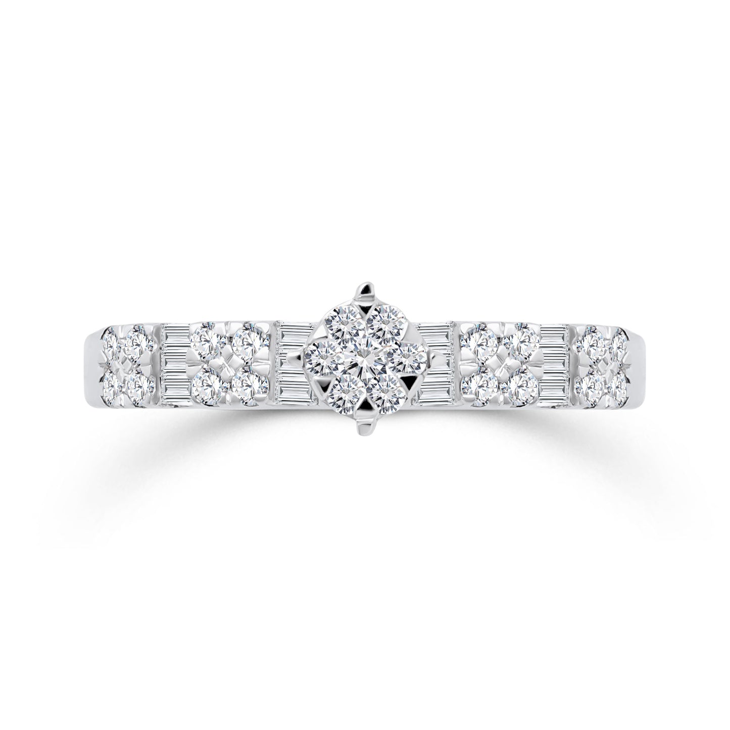 Ring White Gold Diamond