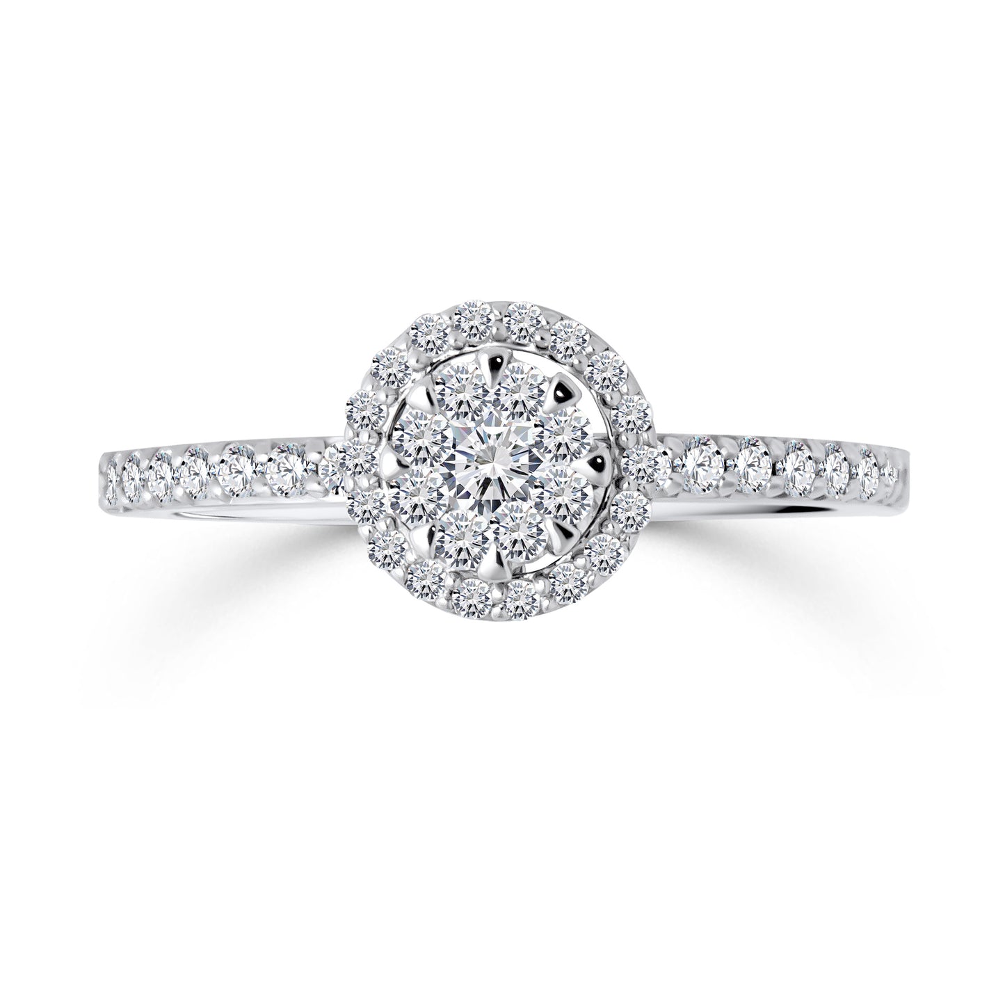 Ring White Gold Diamond