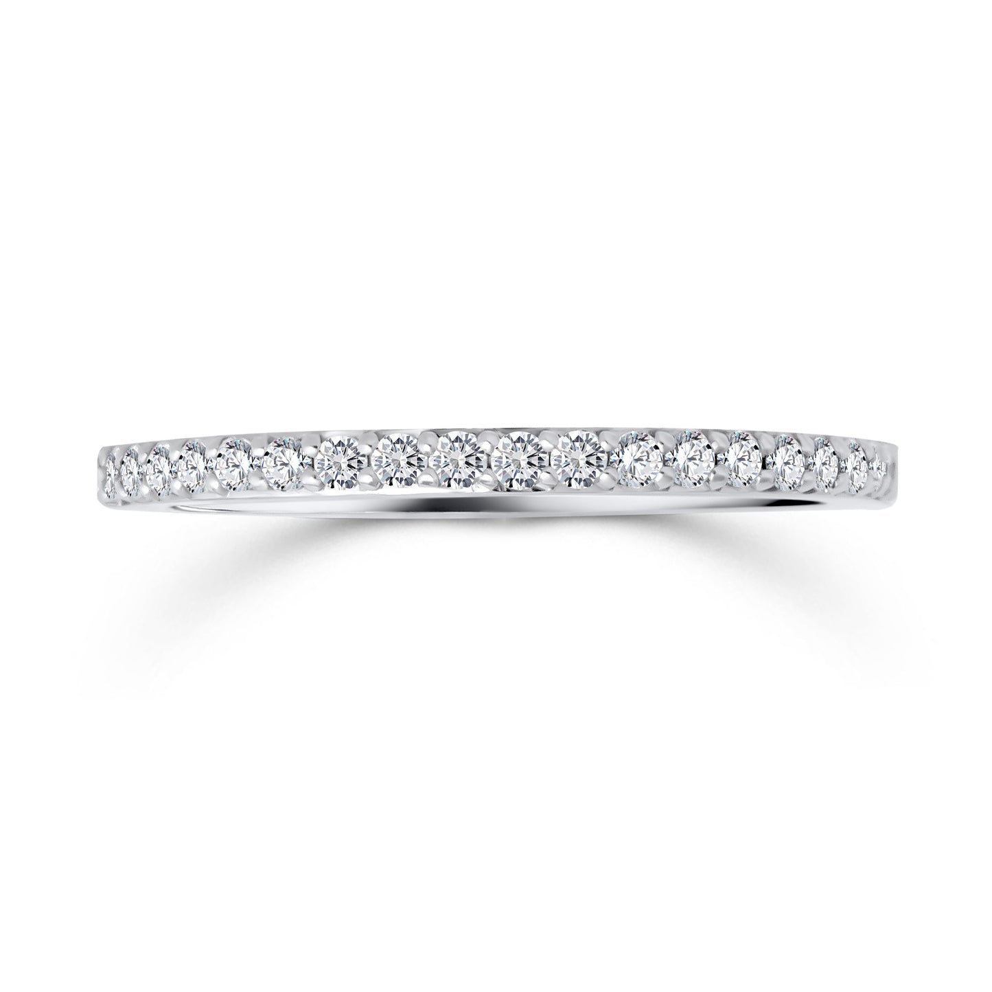 Band White Gold Diamond