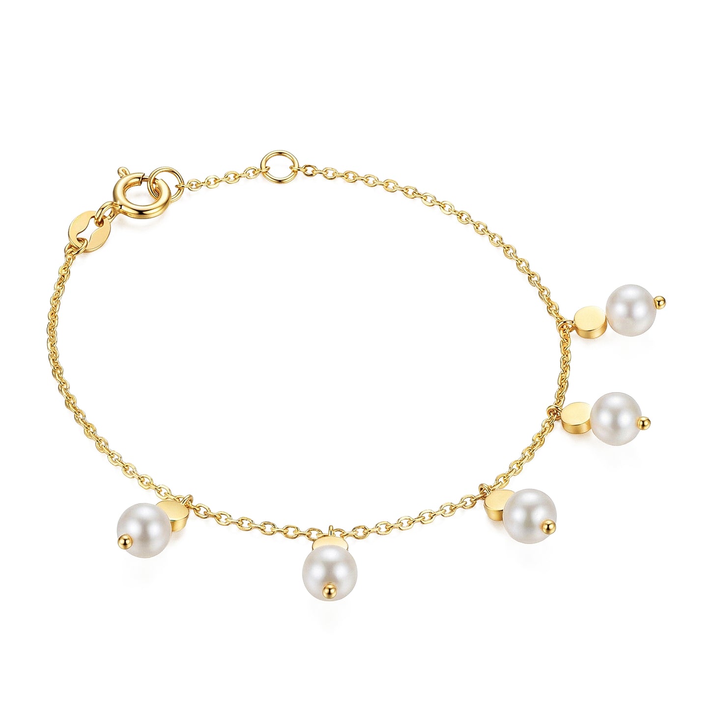 Bracelet Pearl Yellow Gold