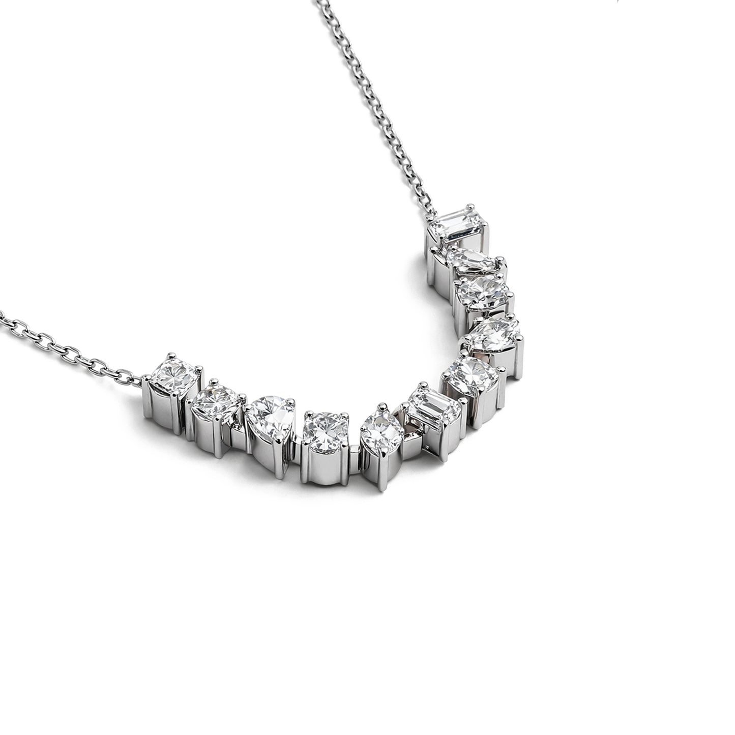 Necklace White Gold Diamond