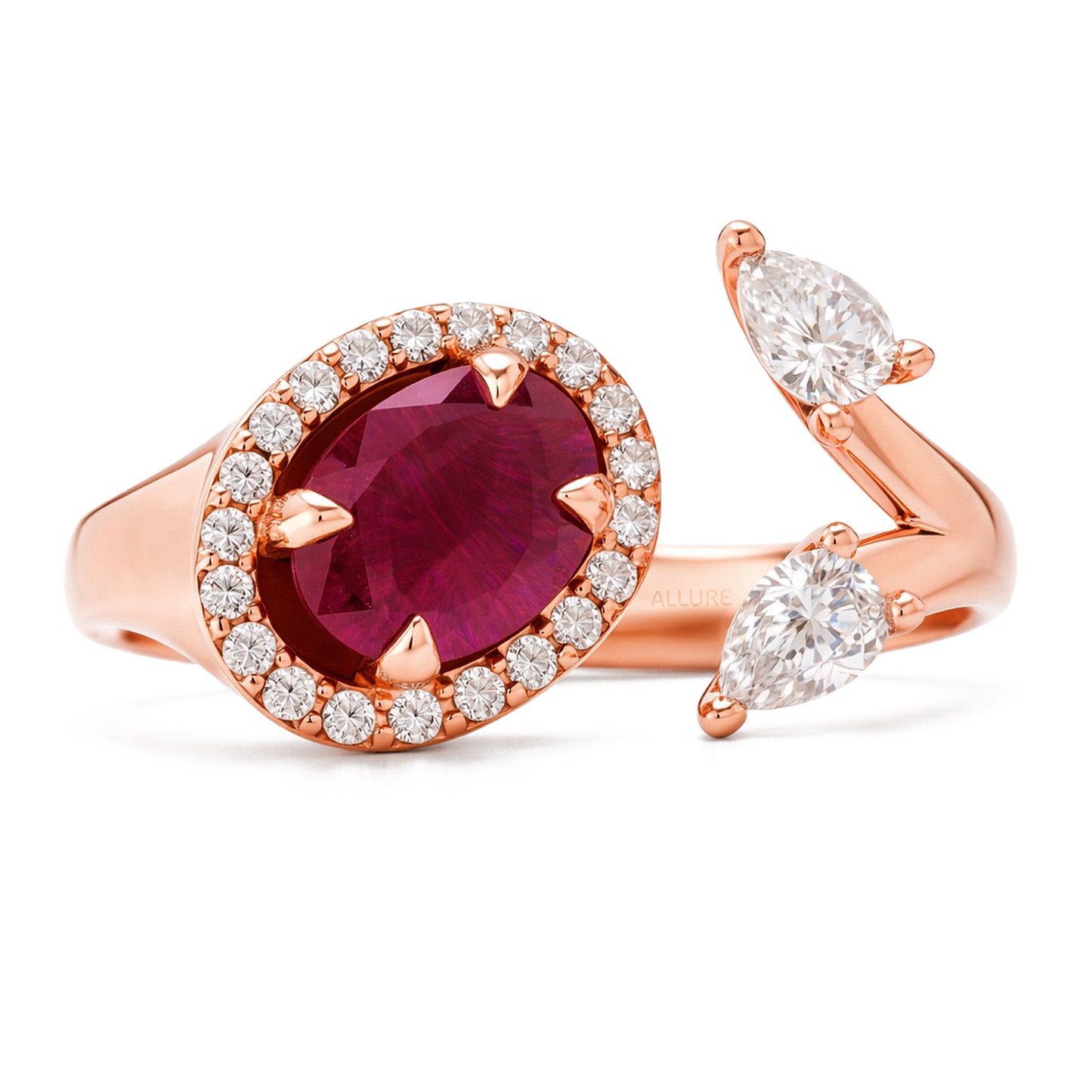 Ring Rose Gold Diamond