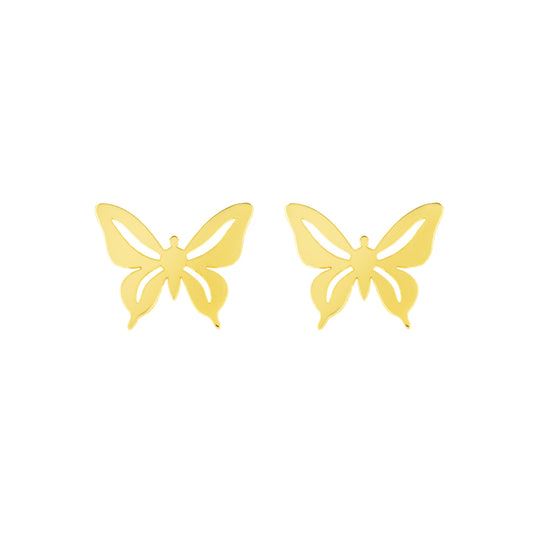 Fiora Butterfly Earring Yellow Gold
