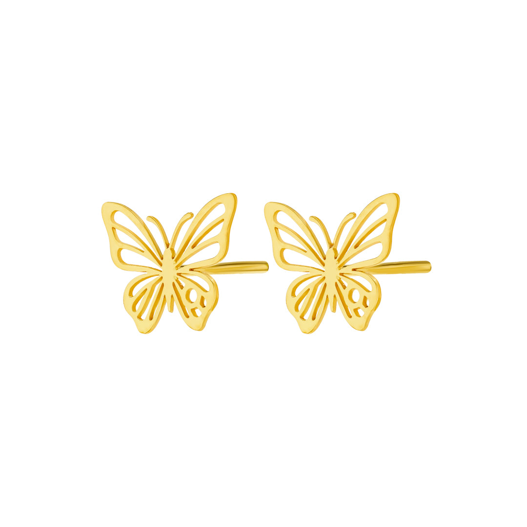 Fiora Butterfly Earring Yellow Gold