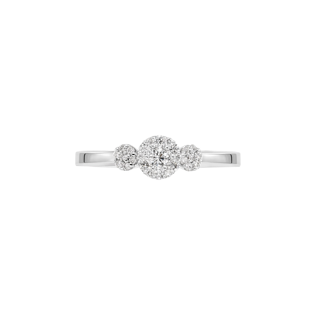 Ring White Gold Diamond 1