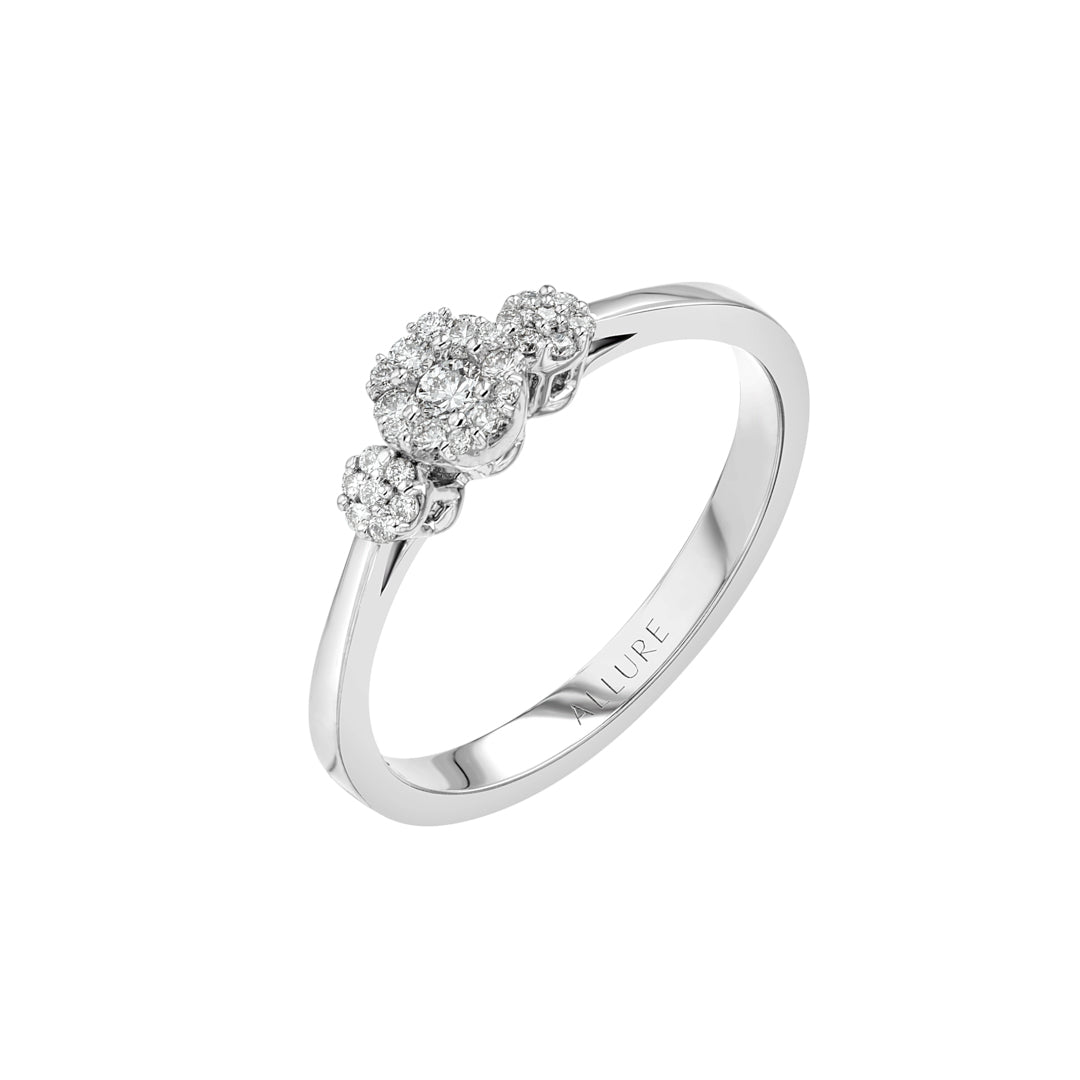 Ring White Gold Diamond 1