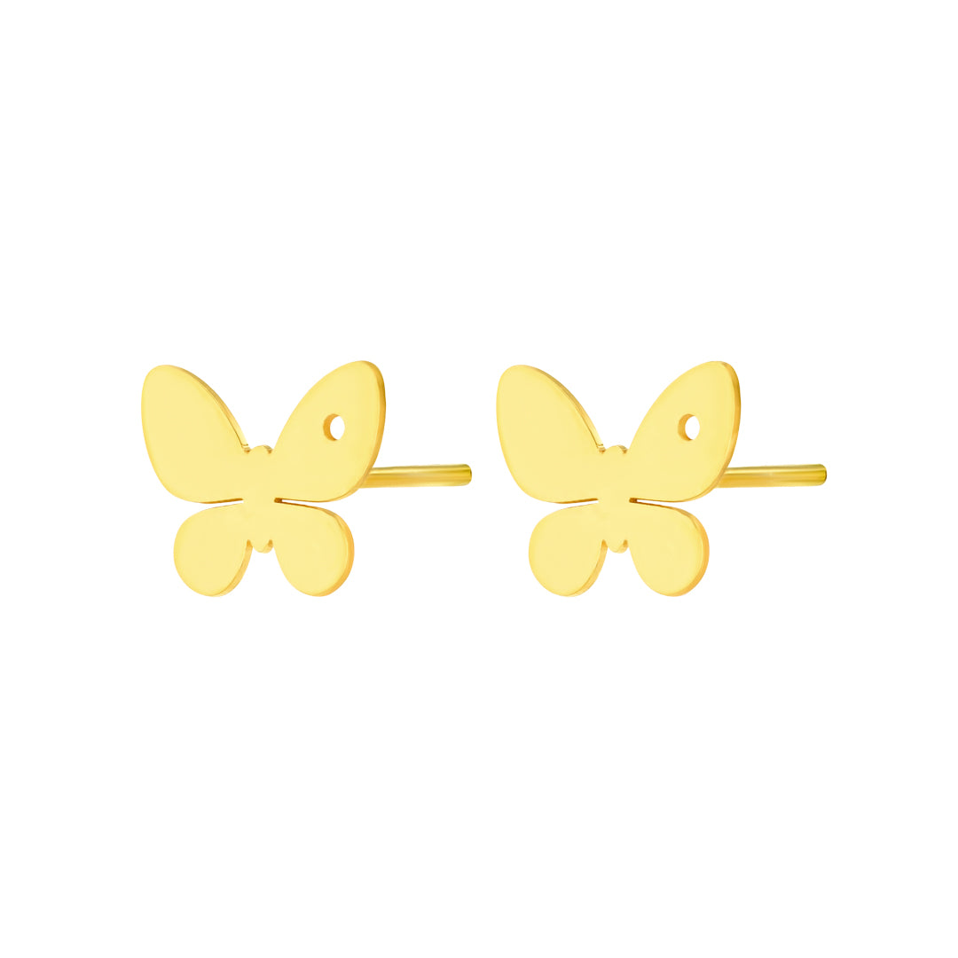 Fiora Butterfly Earring Yellow Gold