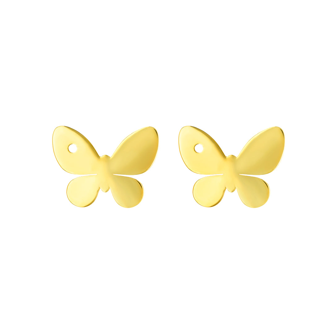 Fiora Butterfly Earring Yellow Gold