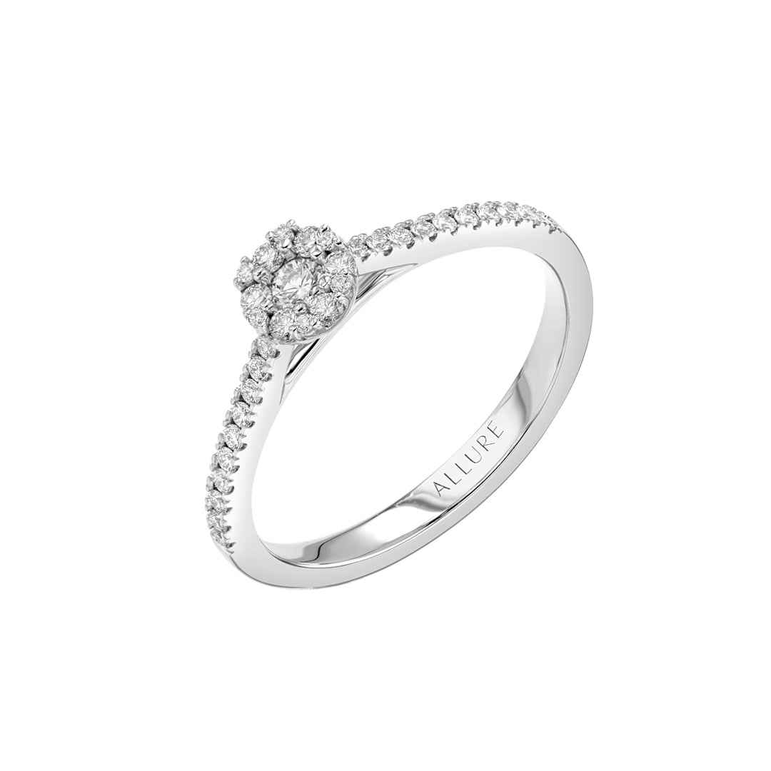 Ring White Gold Diamond 3