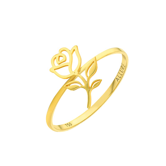 Fiora Flower Ring Yellow Gold