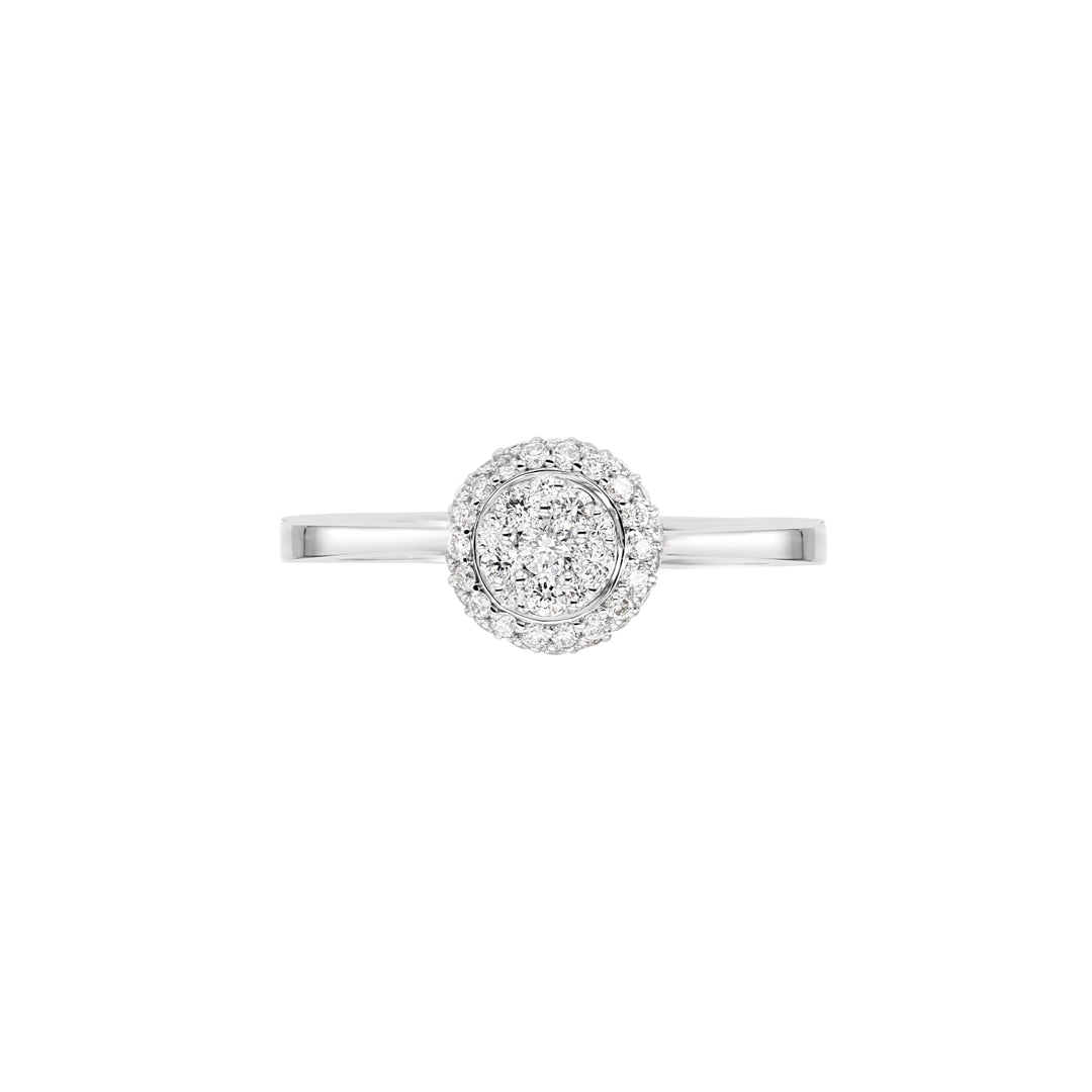 Ring White Gold Diamond 4