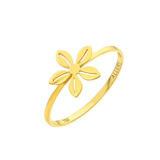 Fiora Flower Ring Yellow Gold