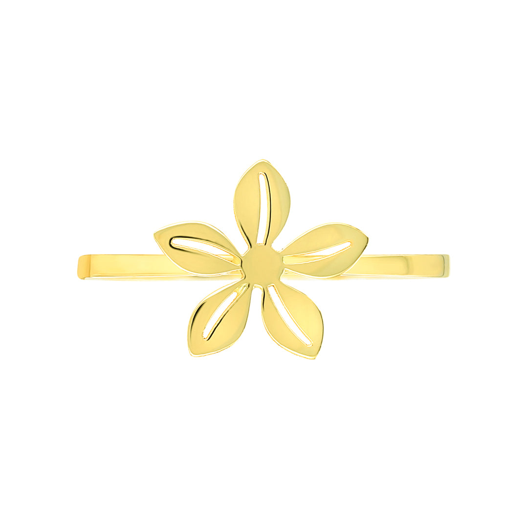 Fiora Flower Ring Yellow Gold