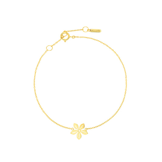 Fiora Flower Bracelet Yellow Gold