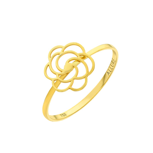 Fiora Flower Ring Yellow Gold
