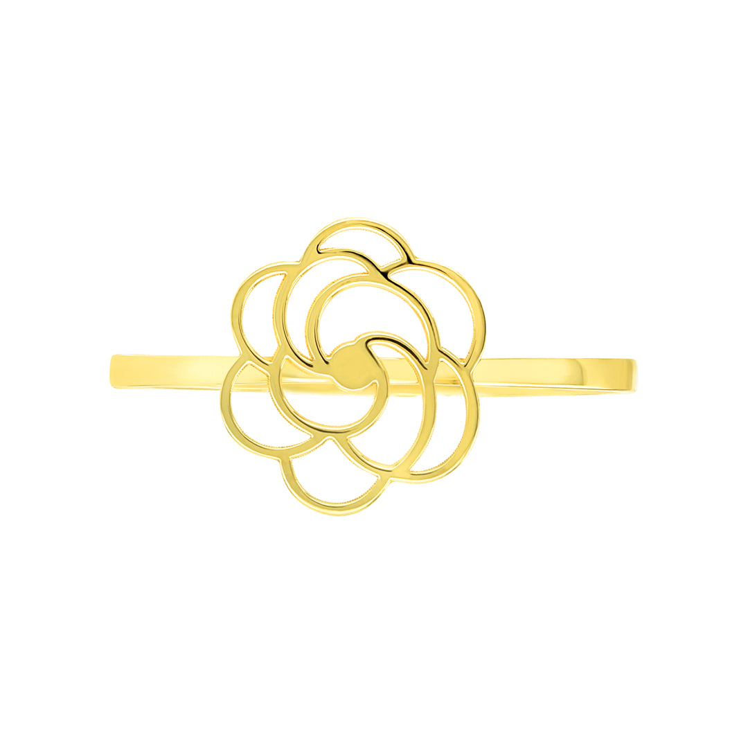 Fiora Flower Ring Yellow Gold