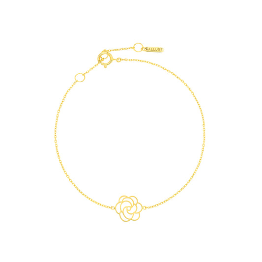 Fiora Flower Bracelet Yellow Gold