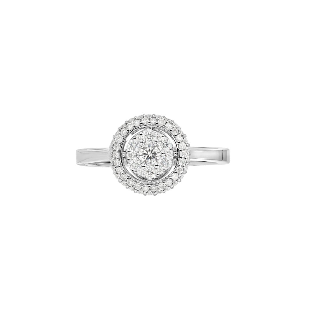 Ring White Gold Diamond 6