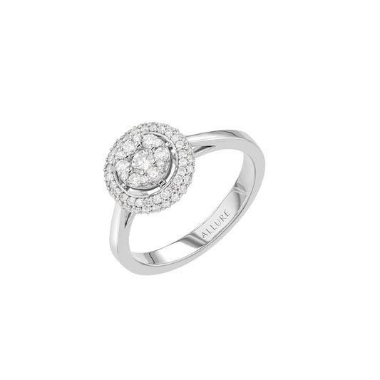 Ring White Gold Diamond 6