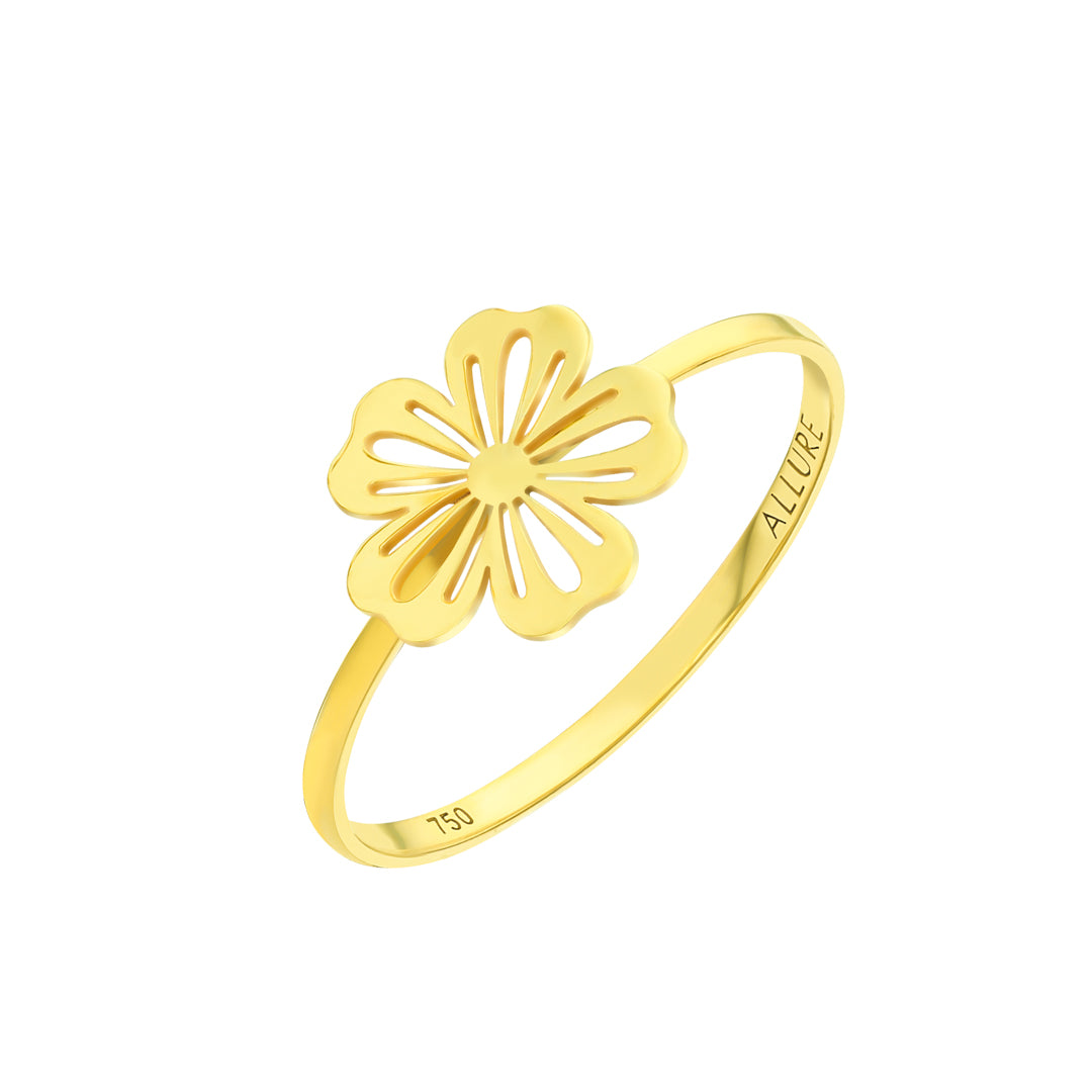 Fiora Flower Ring Yellow Gold