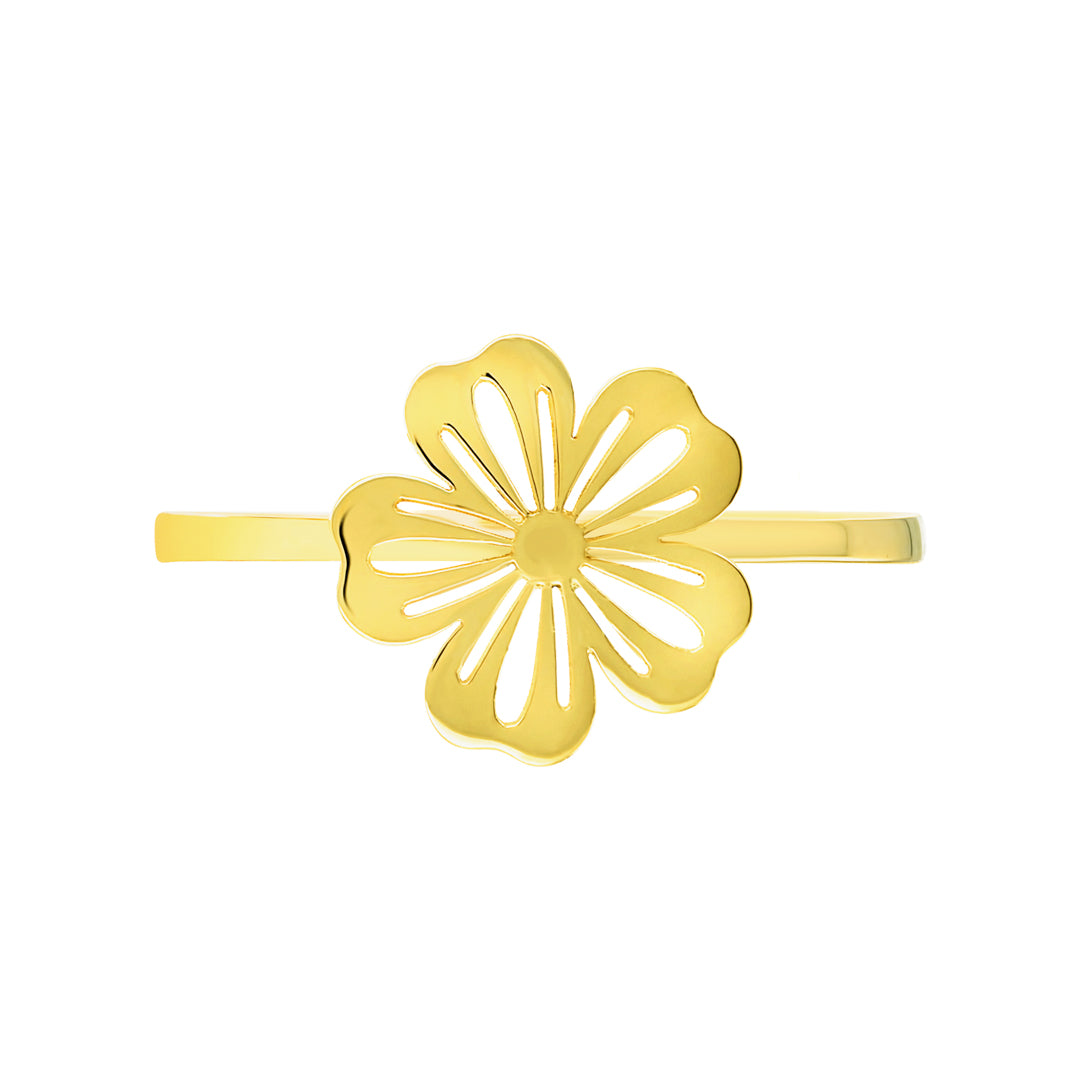 Fiora Flower Ring Yellow Gold