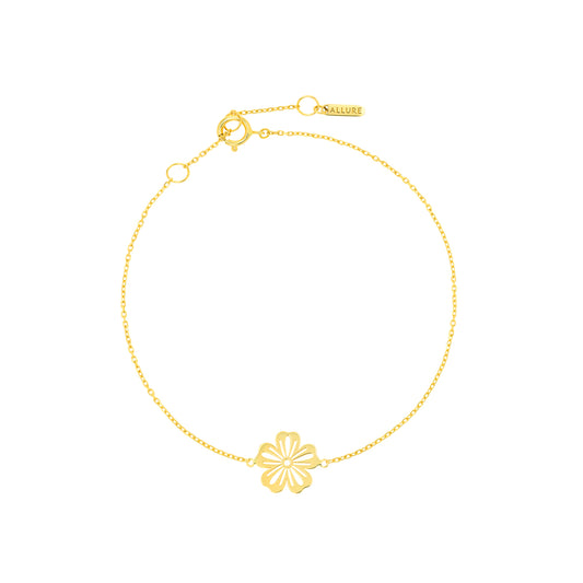Fiora Flower Bracelet Yellow Gold