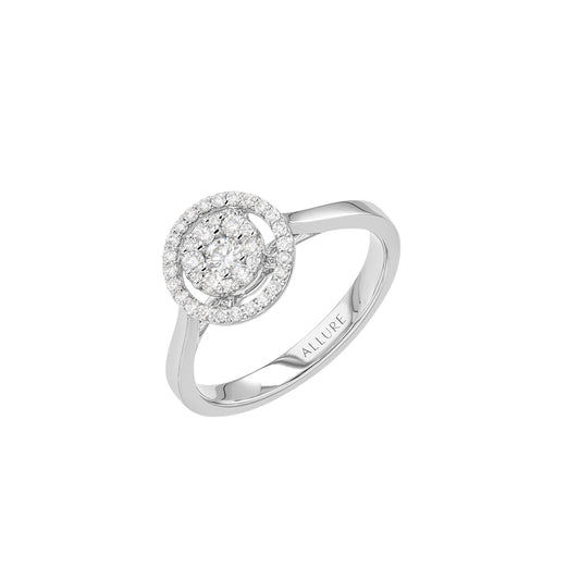 Ring White Gold Diamond 7