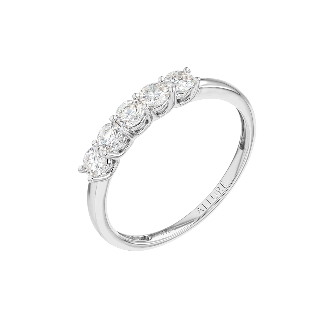 Ring White Gold Diamond 9