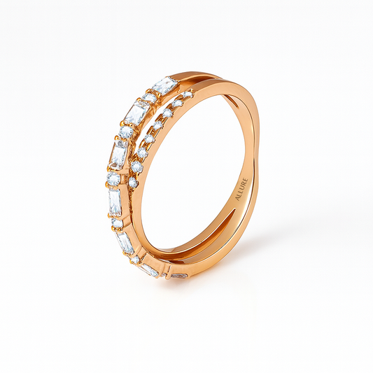 Ring Yellow Gold Diamond