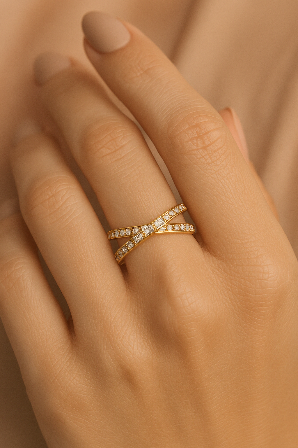 Ring Yellow Gold Diamond
