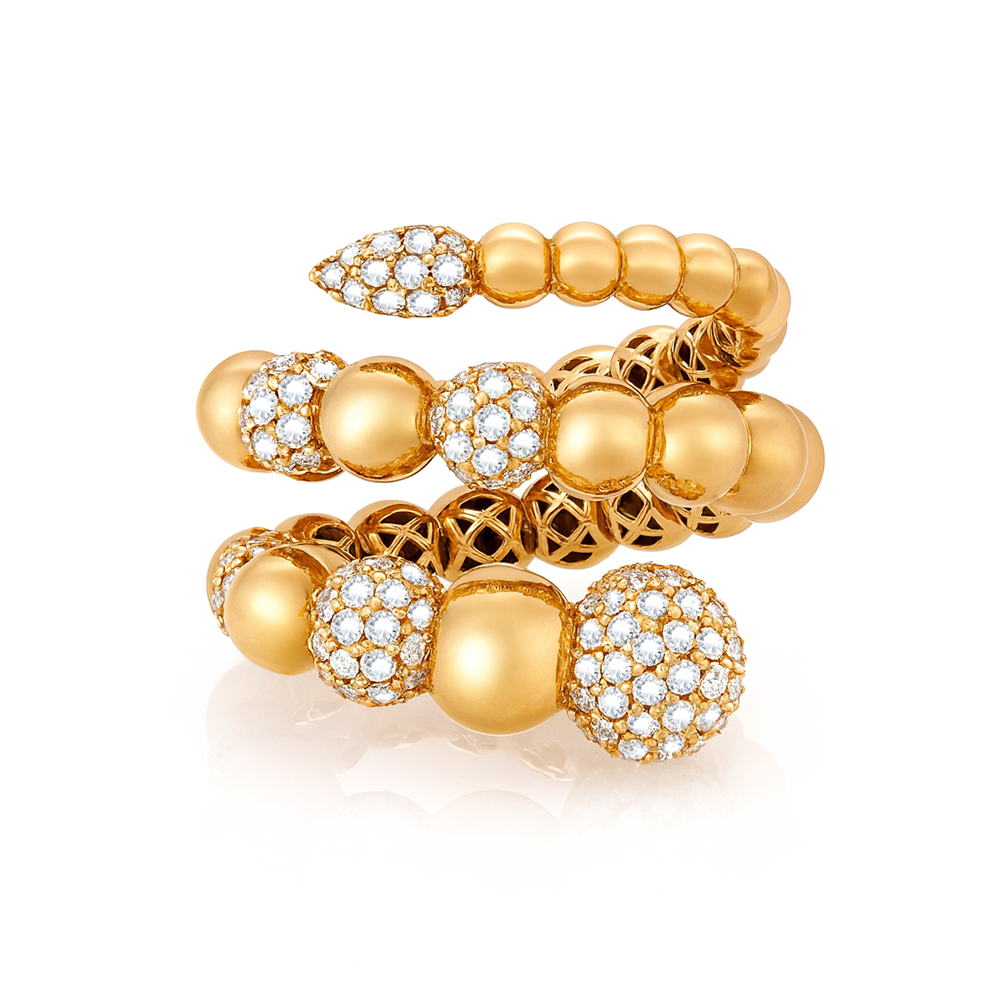 Ring Yellow Gold Diamond 1