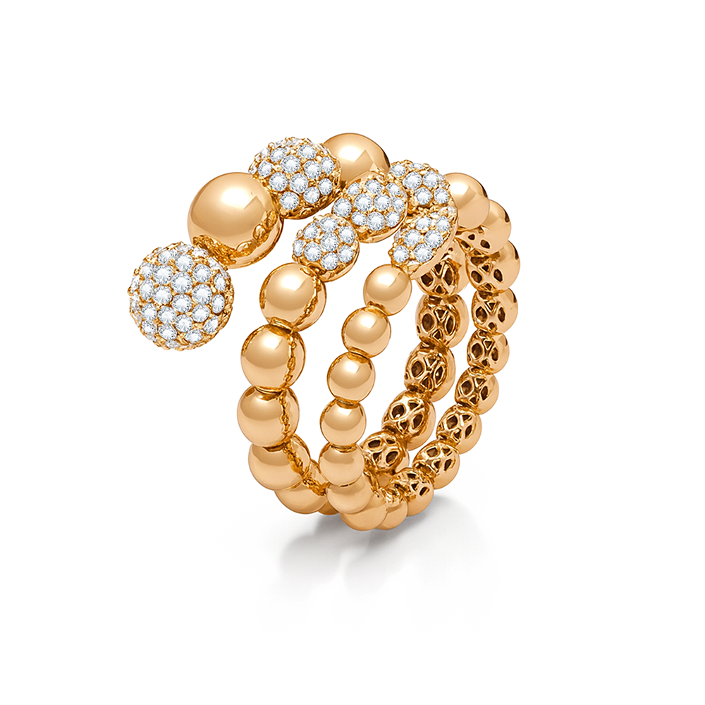 Ring Yellow Gold Diamond 1