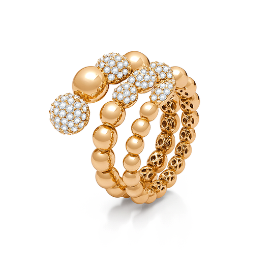 Ring Yellow Gold Diamond 1