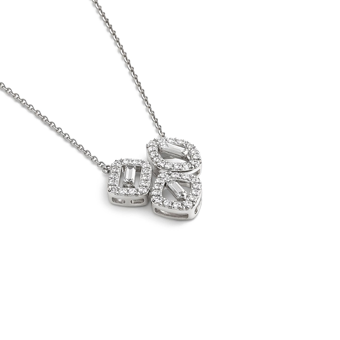 Necklace White Gold Diamond