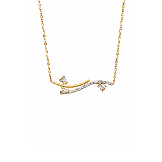 Necklace Yellow Gold Diamond