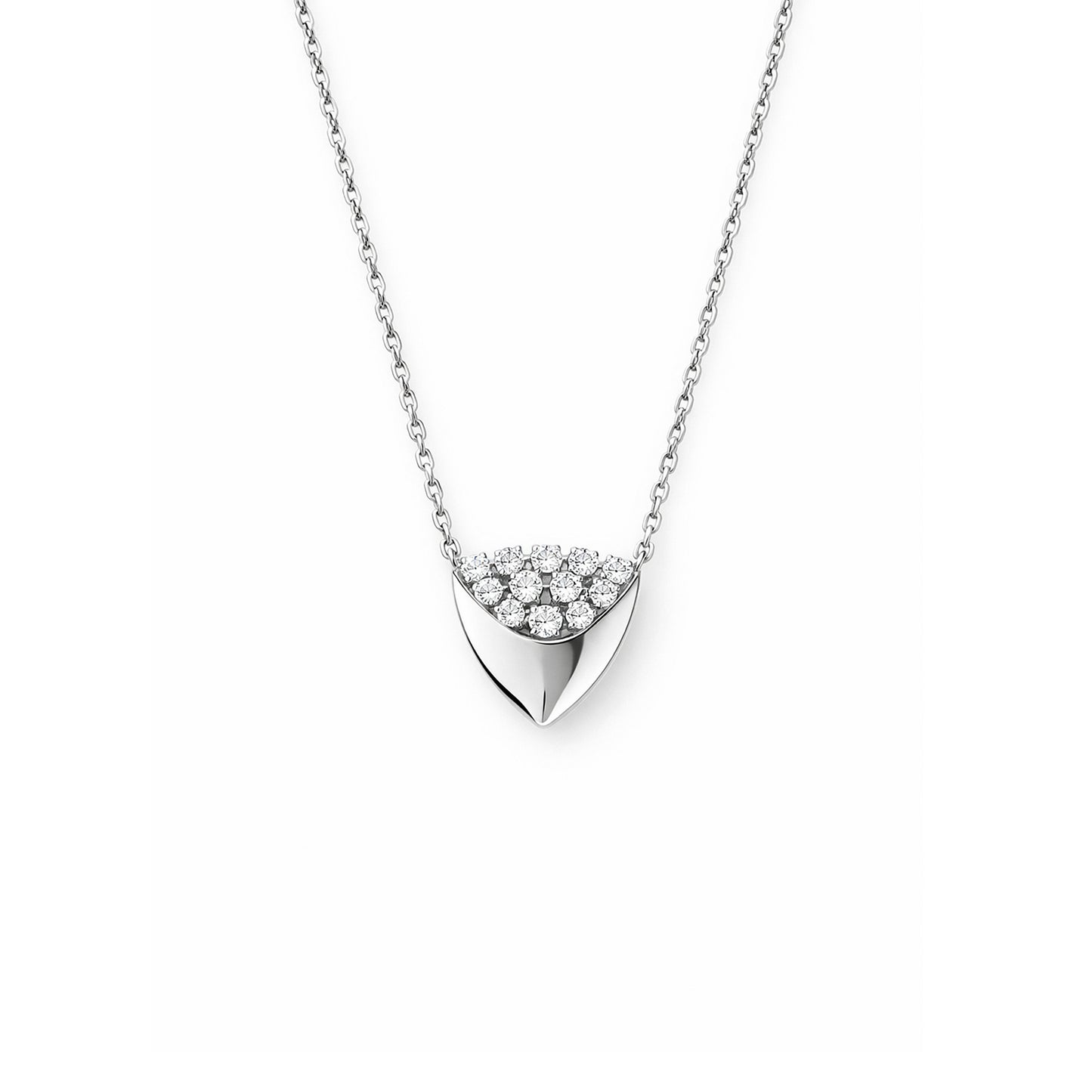 Necklace White Gold Diamond
