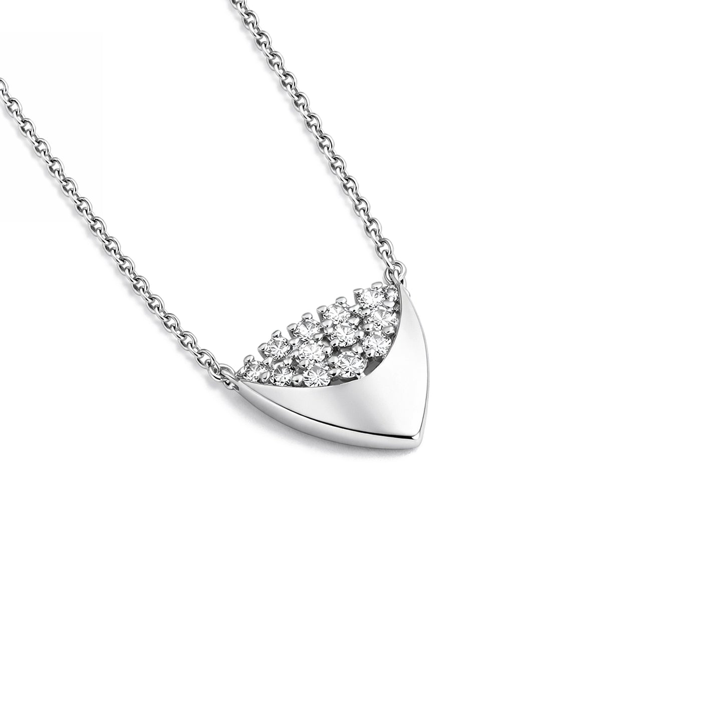 Necklace White Gold Diamond
