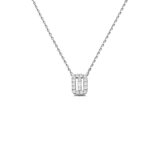 Necklace White Gold Diamond