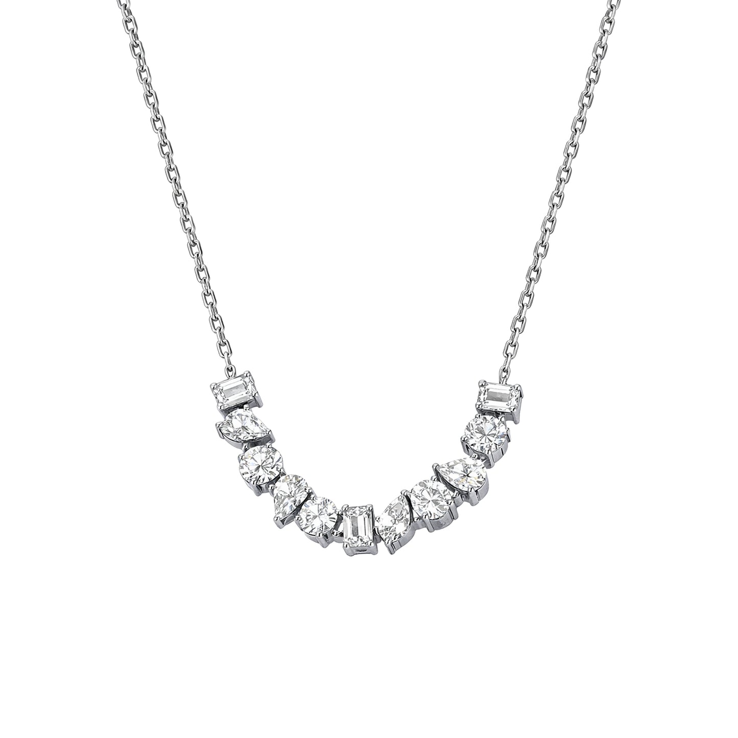 Necklace White Gold Diamond