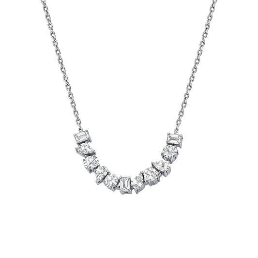 Necklace White Gold Diamond