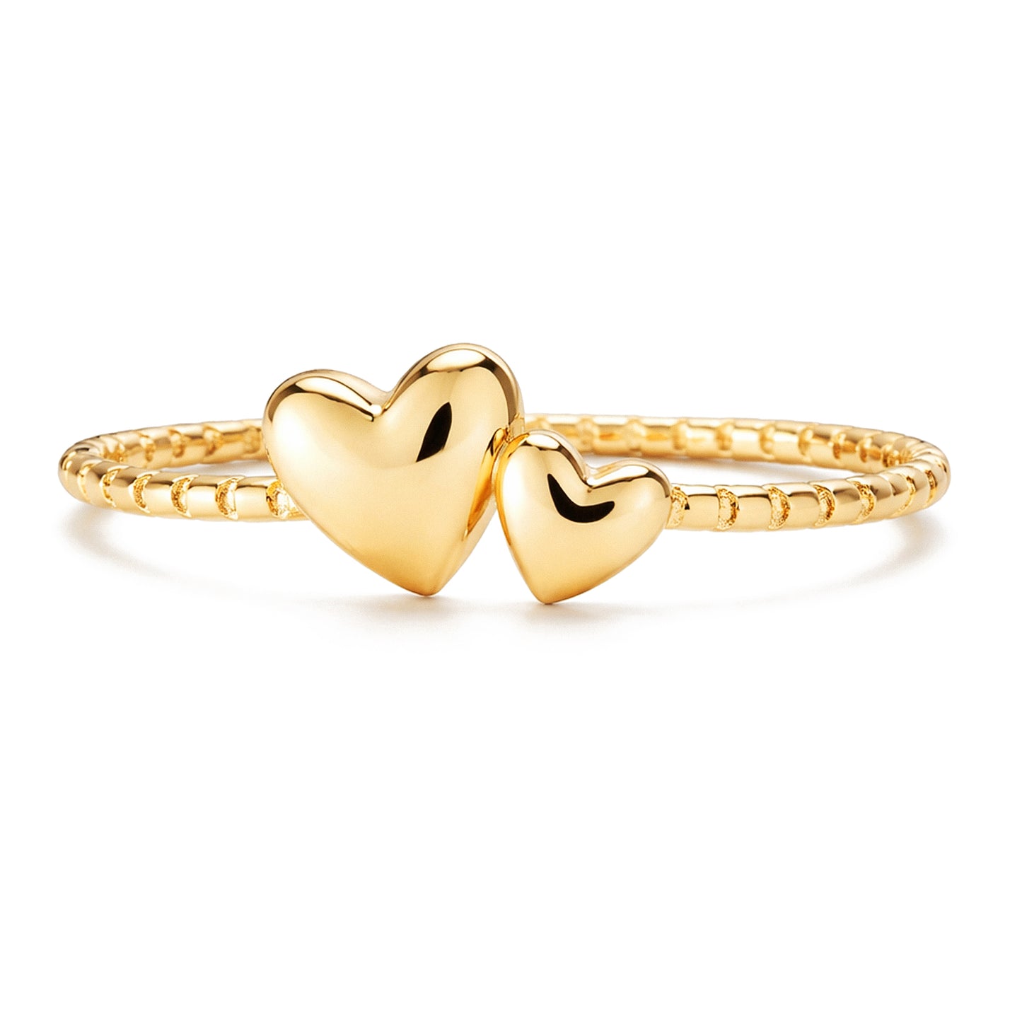 Heart  Ring Yellow Gold