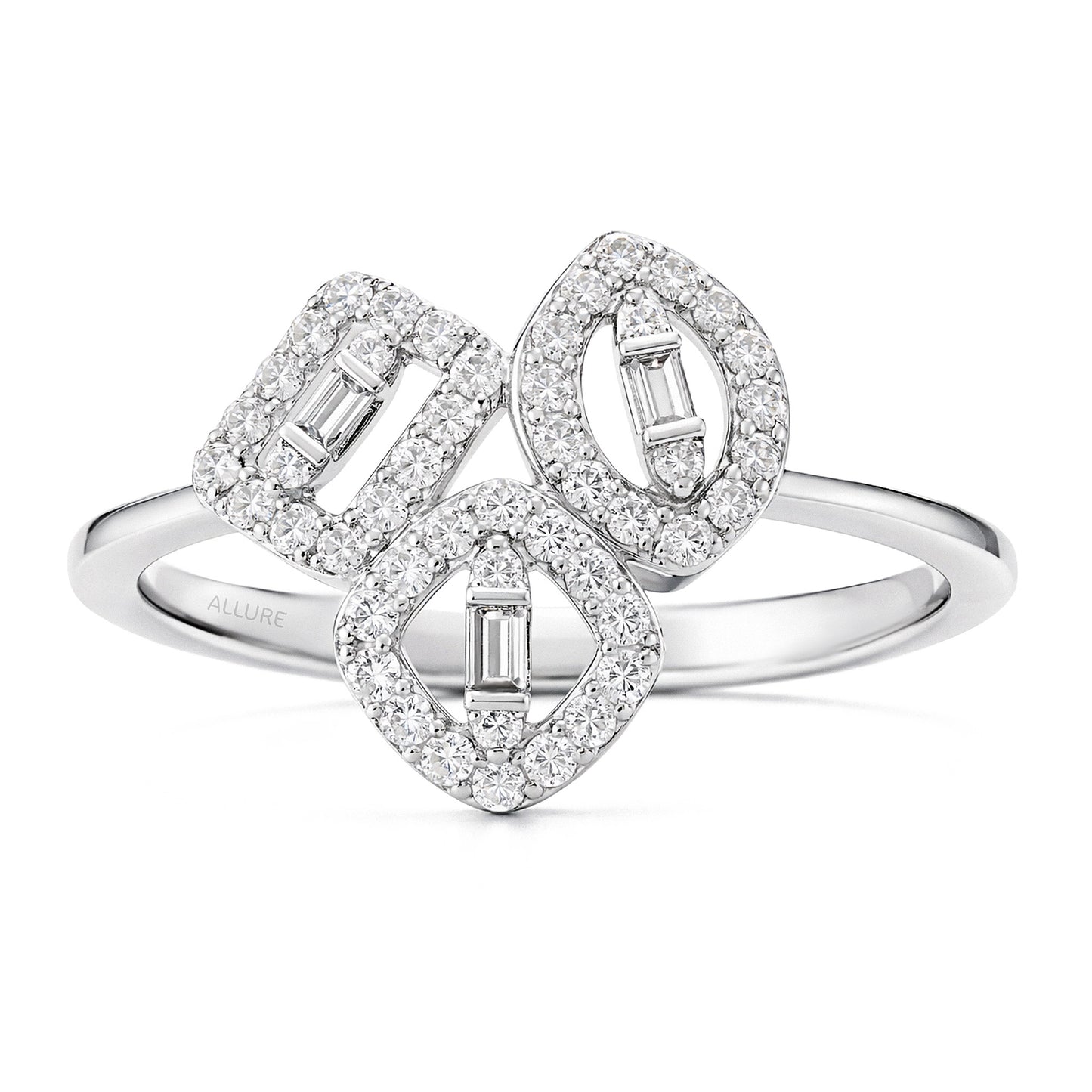 Ring White Gold Diamond