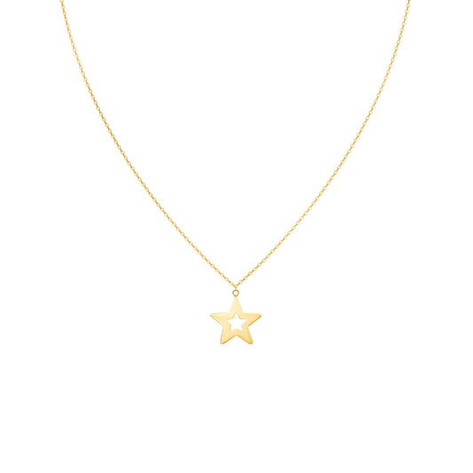 Necklace Single Star Motif