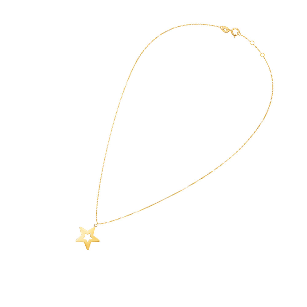 Necklace Single Star Motif