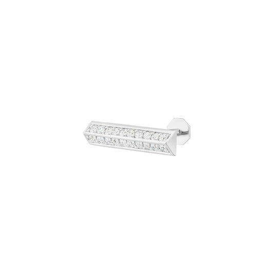 Bar Shaped Diamond Piercing